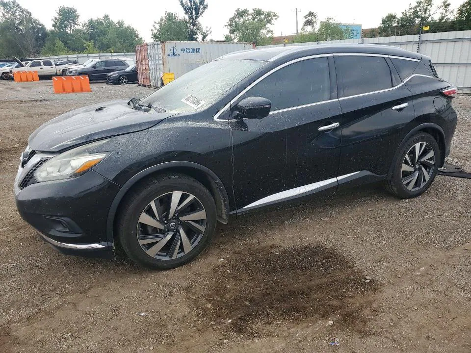 2017 NISSAN MURANO VIN 5N1AZ2MH5HN104533 фото 1