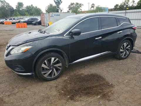 5N1AZ2MH5HN104533 — 2017 Nissan Murano, Пожар (Burn), фото до ремонта