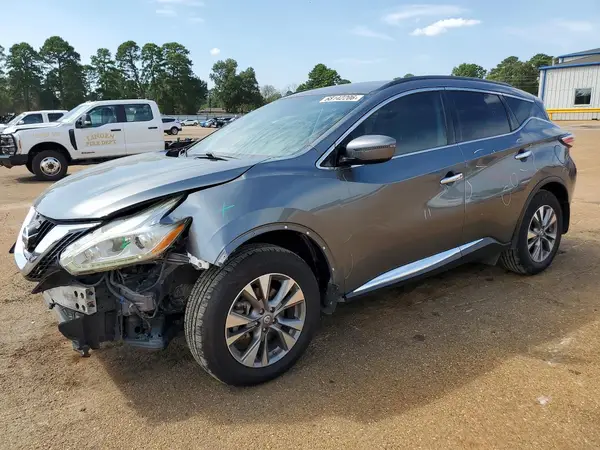 5N1AZ2MG2HN122737 — 2017 Nissan Murano, Передняя часть (Front End), фото до ремонта