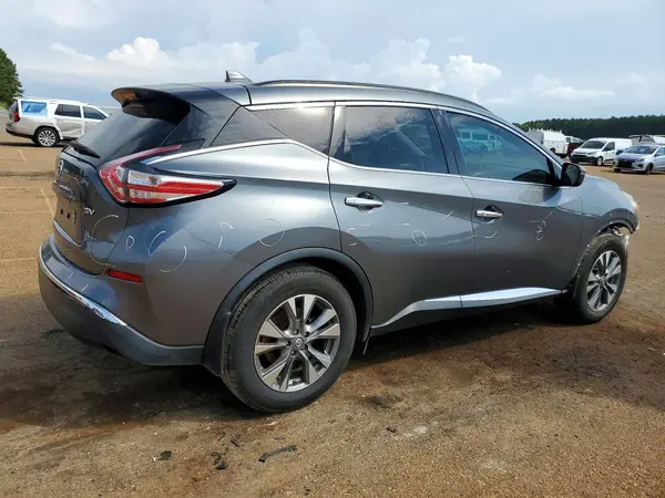 5N1AZ2MG2HN122737 — 2017 Nissan Murano, фото 3 с аукциона Copart 12.10.2026, Передняя часть