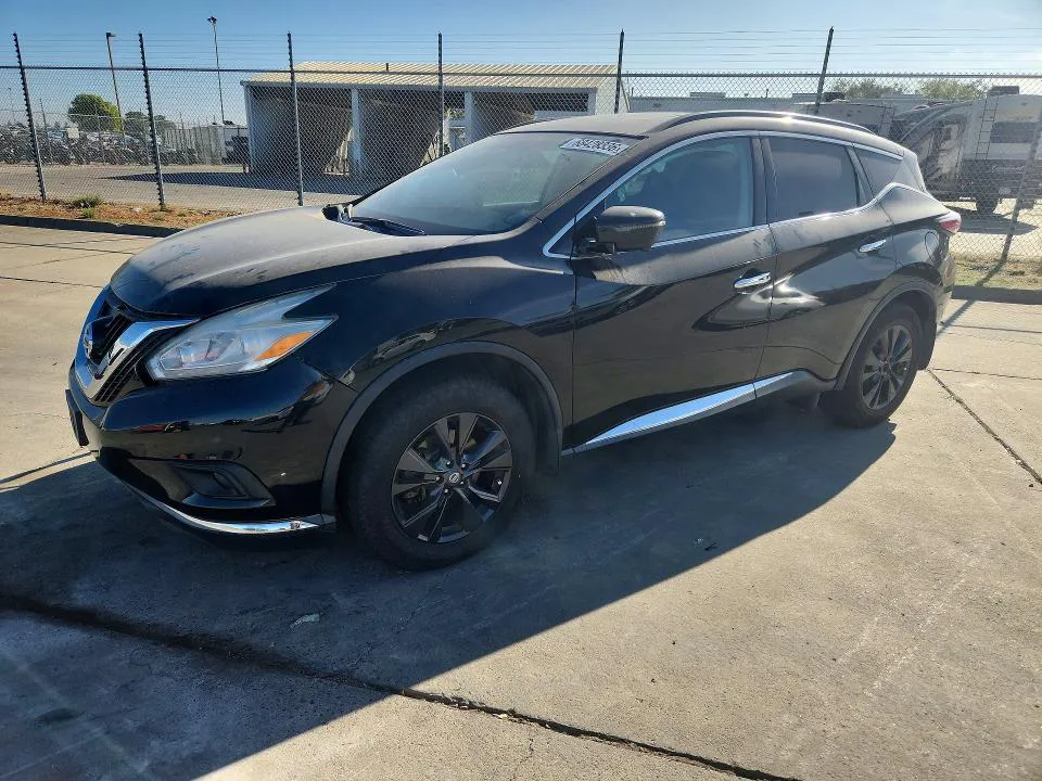 2017 Nissan Murano VIN 5N1AZ2MG3HN172904 фото 1