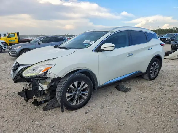 5N1AZ2MG5HN181636 — 2017 Nissan Murano, Передняя часть (Front End), фото до ремонта