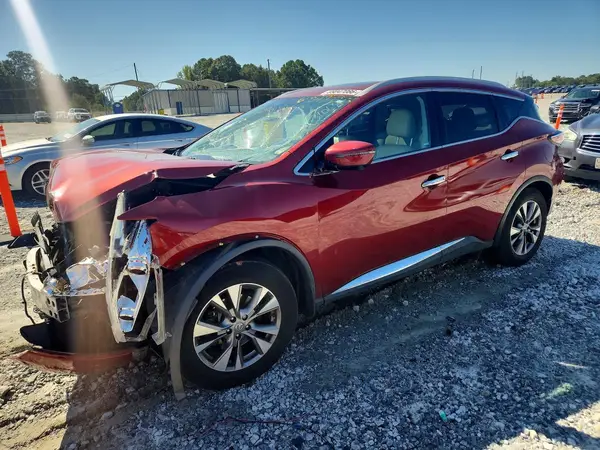 5N1AZ2MG8HN158853 — 2017 Nissan Murano, Передняя часть (Front End), фото до ремонта