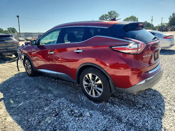 5N1AZ2MG8HN158853 — 2017 Nissan Murano, фото 2 с аукциона Copart, Передняя часть