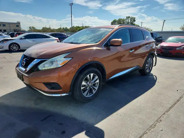 5N1AZ2MG2HN101371 — 2017 Nissan Murano, Задняя часть (Rear End), фото до ремонта