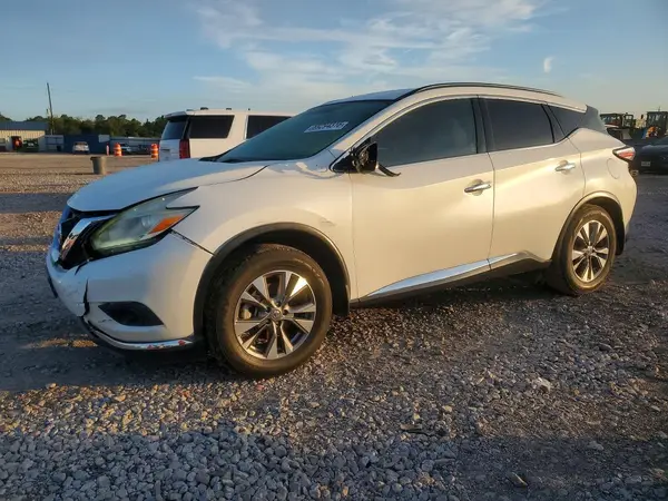 5N1AZ2MG2HN183358 Nissan Murano 2017 — повреждение Передняя часть, фото до ремонта