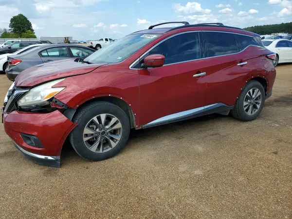 5N1AZ2MGXHN107340 — 2017 Nissan Murano, Передняя часть (Front End), фото до ремонта