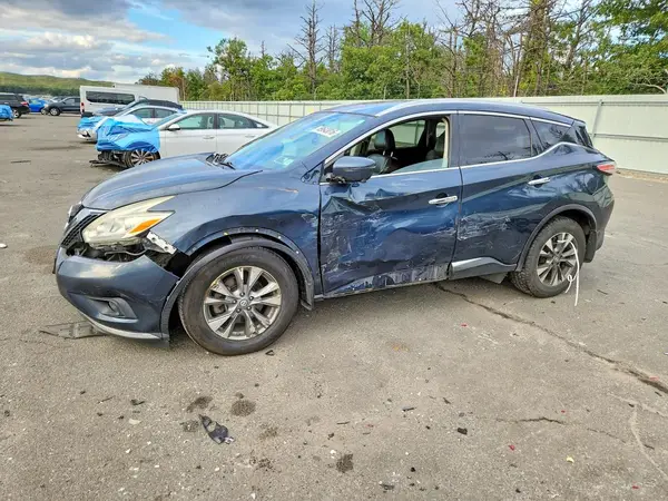 5N1AZ2MH2HN124478 — 2017 Nissan Murano, Передняя часть (Front End), фото до ремонта