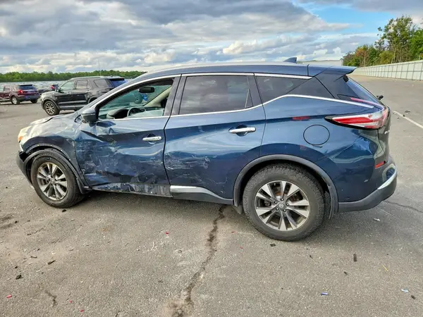 5N1AZ2MH2HN124478 — 2017 Nissan Murano, фото 2 с аукциона Copart 14.10.2026, Передняя часть