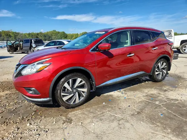 5N1AZ2MH3HN109178 — 2017 Nissan Murano, Боковая часть (Side), фото до ремонта