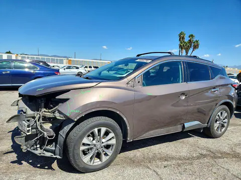 5N1AZ2MHXHN120243 — 2017 Nissan Murano, Передняя часть (Front End), фото до ремонта