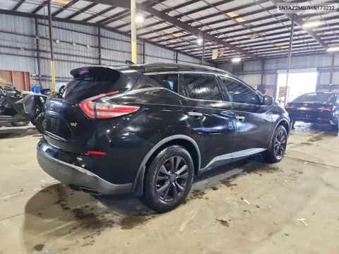 2017 Nissan Murano Sv VIN 5N1AZ2MG7HN173232 фото 3