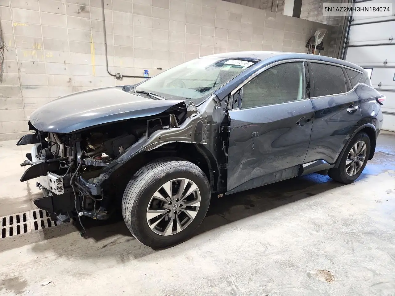 2017 Nissan Murano S VIN 5N1AZ2MH3HN184074 фото 1