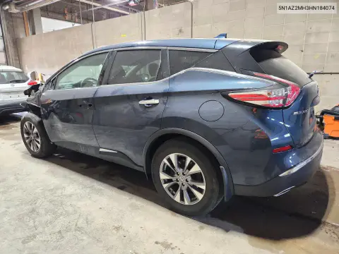 2017 Nissan Murano S VIN 5N1AZ2MH3HN184074 фото 2