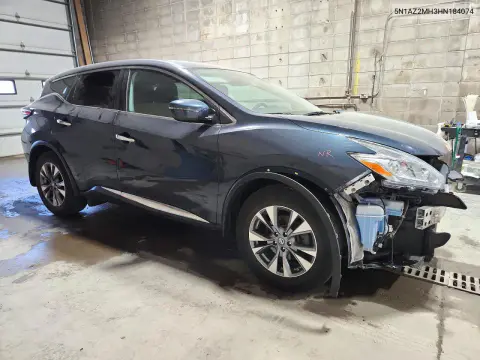 2017 Nissan Murano S VIN 5N1AZ2MH3HN184074 фото 4