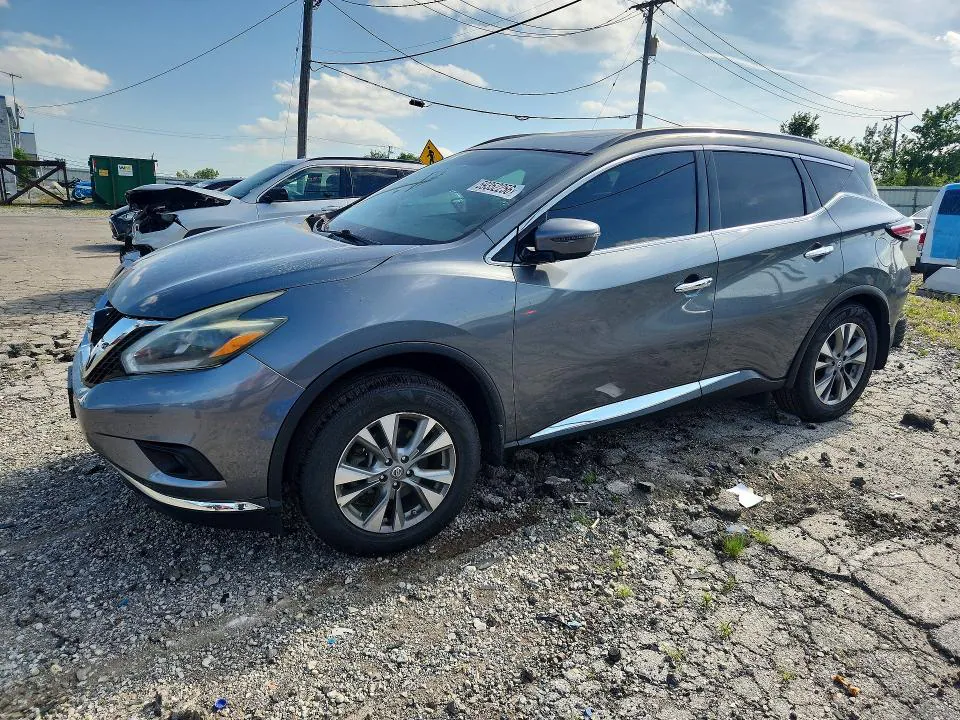 2018 NISSAN MURANO VIN 5N1AZ2MH5JN124707 фото 1
