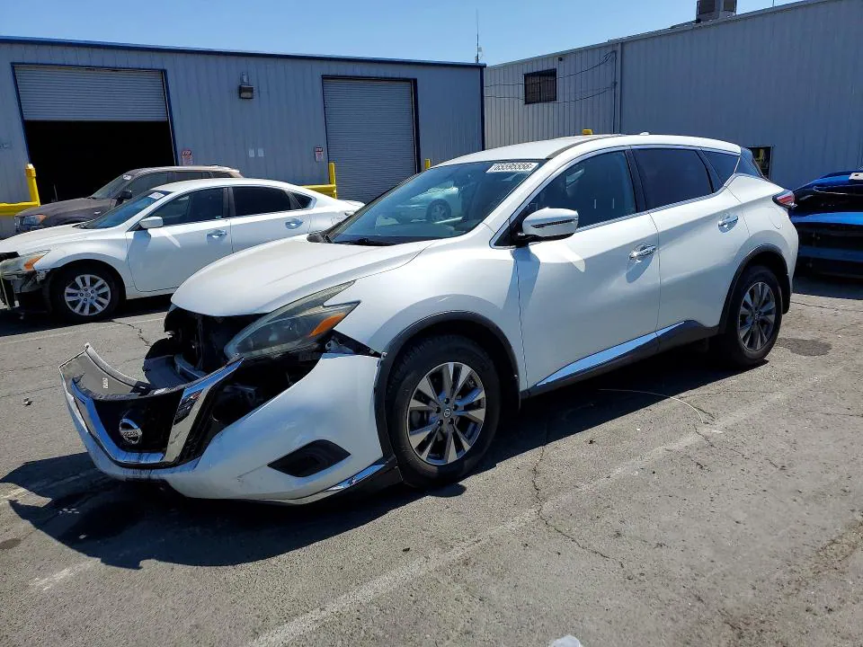 2018 Nissan Murano VIN 5N1AZ2MG0JN199337 фото 1