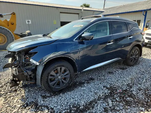 5N1AZ2MH1JN180935 — 2018 Nissan Murano, Передняя часть (Front End), фото до ремонта