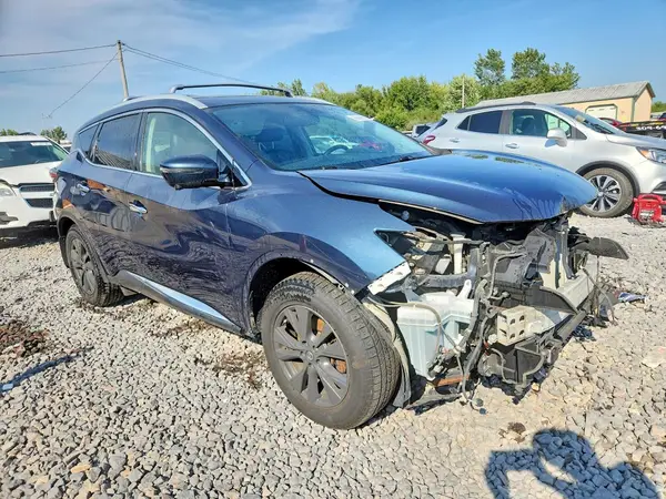 5N1AZ2MH1JN180935 — 2018 Nissan Murano, фото 4 с аукциона Copart 12.10.2026, Передняя часть