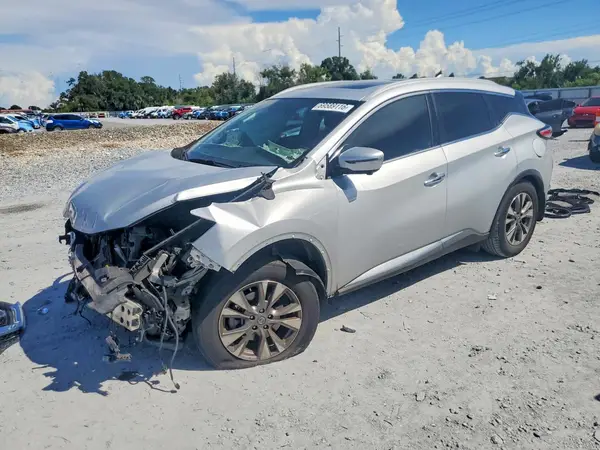 5N1AZ2MG0JN157069 — 2018 Nissan Murano, Передняя часть (Front End), фото до ремонта