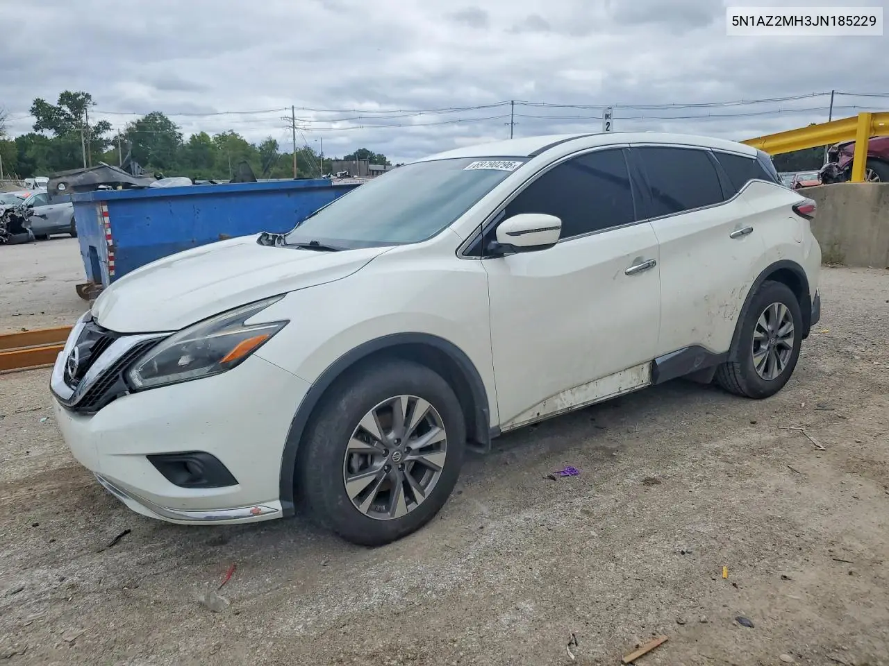 2018 Nissan Murano S VIN 5N1AZ2MH3JN185229 фото 1