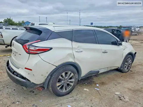 2018 Nissan Murano S VIN 5N1AZ2MH3JN185229 фото 3