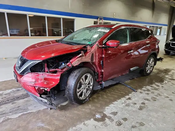 5N1AZ2MH3JN181133 — 2018 Nissan Murano, Передняя часть (Front End), фото до ремонта