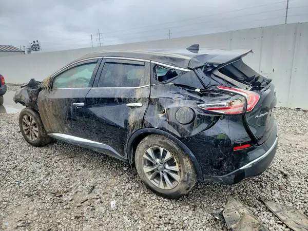 5N1AZ2MH7JN198498 — 2018 Nissan Murano, фото 2 с аукциона Copart 02.10.2026, Опрокидывание