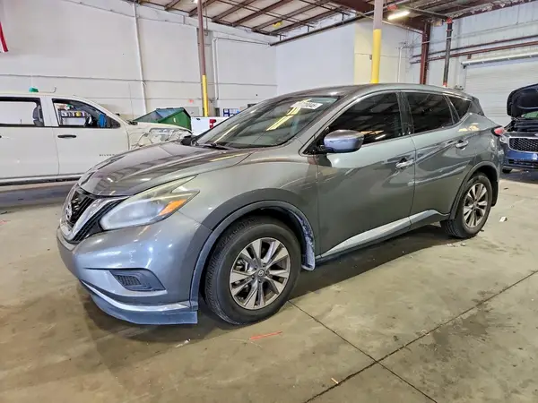 5N1AZ2MG9JN126659 — 2018 Nissan Murano, Передняя часть (Front End), фото до ремонта