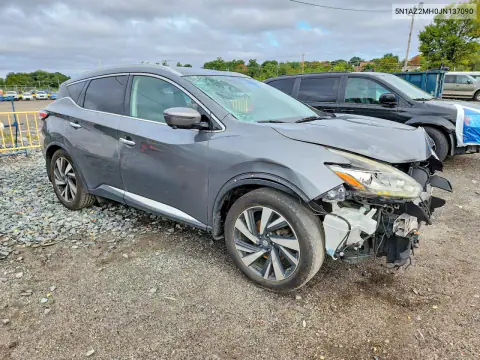 2018 Nissan Murano Platinum VIN 5N1AZ2MH0JN137090 фото 4