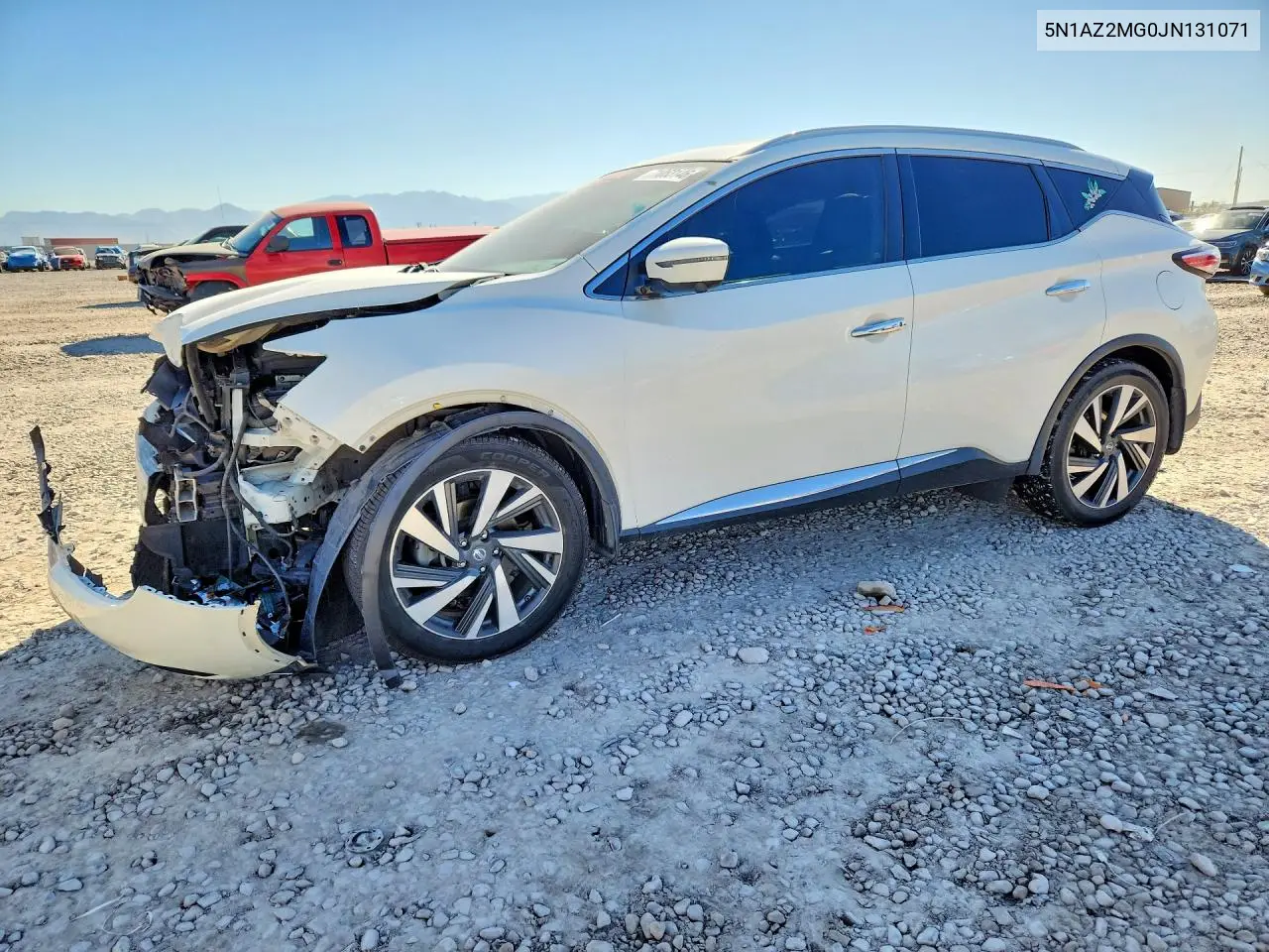 2018 Nissan Murano Platinum VIN 5N1AZ2MG0JN131071 фото 1