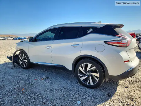 2018 Nissan Murano Platinum VIN 5N1AZ2MG0JN131071 фото 2