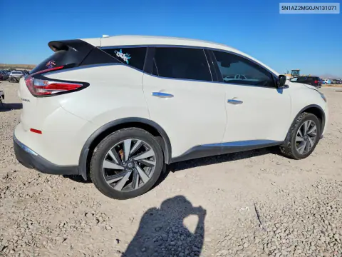 2018 Nissan Murano Platinum VIN 5N1AZ2MG0JN131071 фото 3