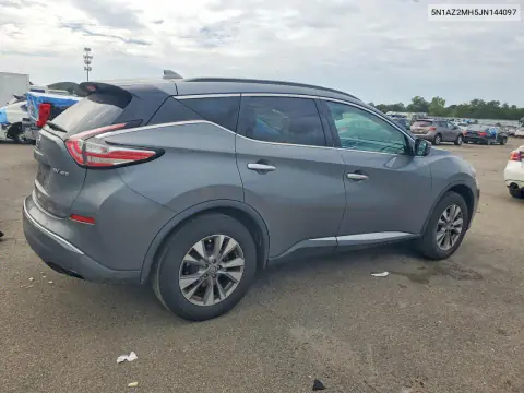 2018 Nissan Murano Sv VIN 5N1AZ2MH5JN144097 фото 3