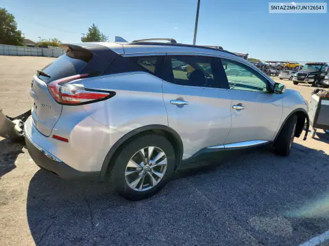 2018 Nissan Murano Sv VIN 5N1AZ2MH7JN126541 фото 3