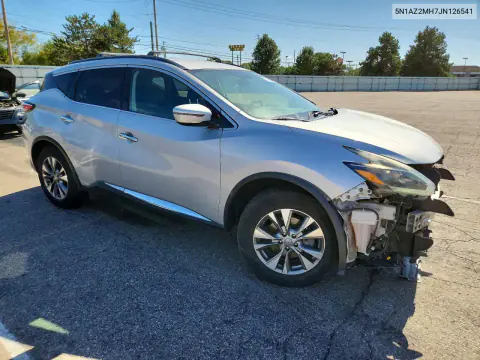 2018 Nissan Murano Sv VIN 5N1AZ2MH7JN126541 фото 4