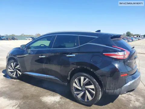 2018 Nissan Murano S VIN 5N1AZ2MG6JN180971 фото 2