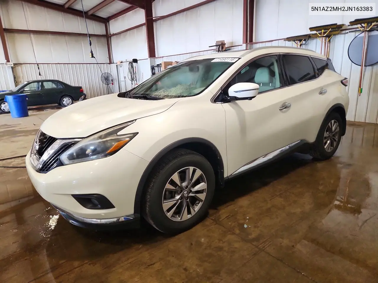 2018 Nissan Murano Sl VIN 5N1AZ2MH2JN163383 фото 1