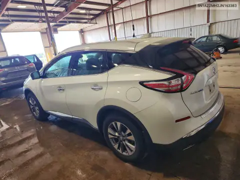 2018 Nissan Murano Sl VIN 5N1AZ2MH2JN163383 фото 2