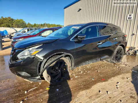 5N1AZ2MH9JN120160 — 2018 Nissan Murano, Передняя часть, фото до ремонта