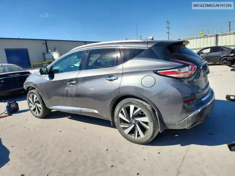 2018 Nissan Murano Platinum VIN 5N1AZ2MG2JN191255 фото 2
