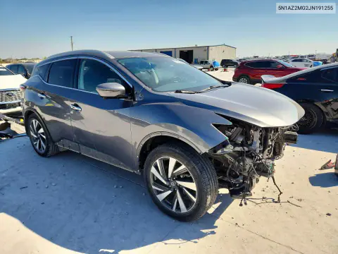 2018 Nissan Murano Platinum VIN 5N1AZ2MG2JN191255 фото 4