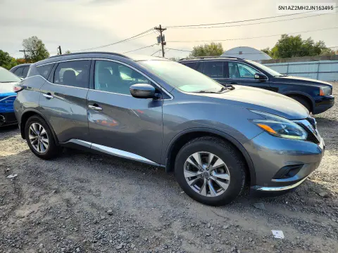 2018 Nissan Murano Sv VIN 5N1AZ2MH2JN163495 фото 4