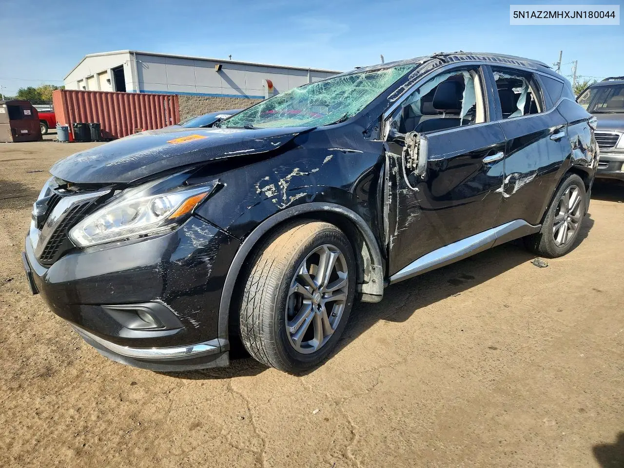 2018 Nissan Murano Platinum VIN 5N1AZ2MHXJN180044 фото 1