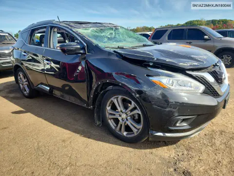 2018 Nissan Murano Platinum VIN 5N1AZ2MHXJN180044 фото 4