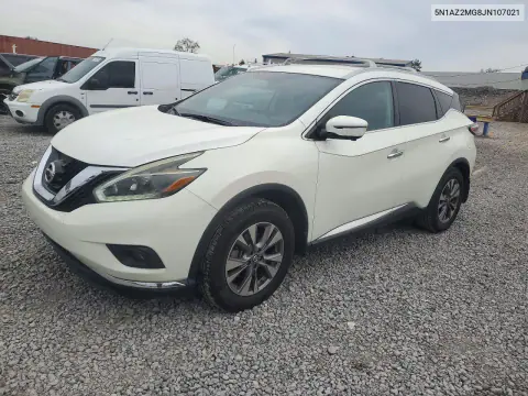 5N1AZ2MG8JN107021 — 2018 Nissan Murano, Ходовая часть, фото до ремонта