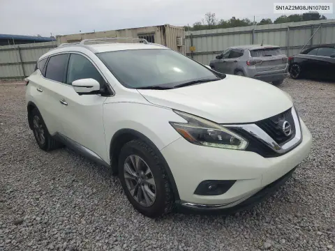 2018 Nissan Murano Sl VIN 5N1AZ2MG8JN107021 фото 4