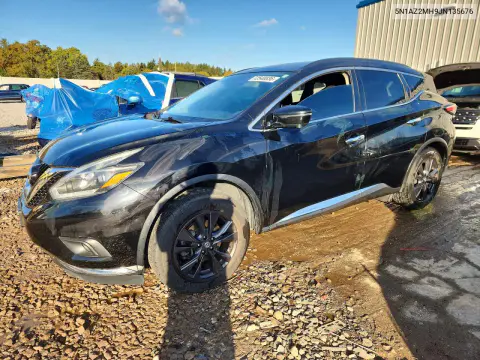 2018 Nissan Murano Sv VIN 5N1AZ2MH9JN135676 фото 1