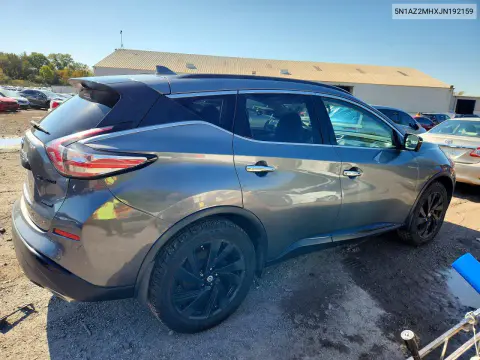 2018 Nissan Murano Sl VIN 5N1AZ2MHXJN192159 фото 3