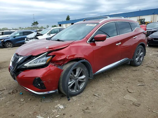 5N1AZ2MS4KN136862 — 2019 Nissan Murano, Передняя часть (Front End), фото до ремонта